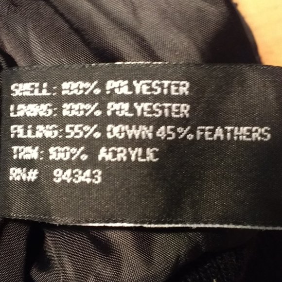 CoffeeShop Down Sleeveless Down Puffer Jacket/Coat - Picture 4 of 5